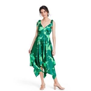 Target x Alexis Watercolor Silk Dress